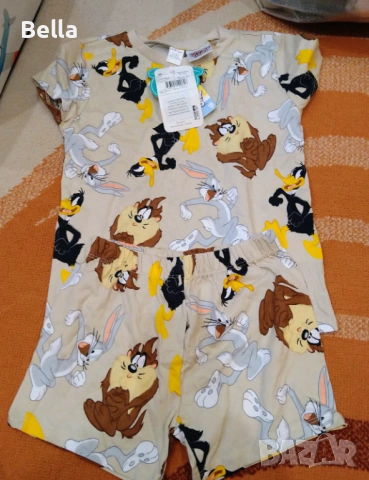 Лятна пижама 5-6 г., снимка 3 - Детски пижами - 54893993