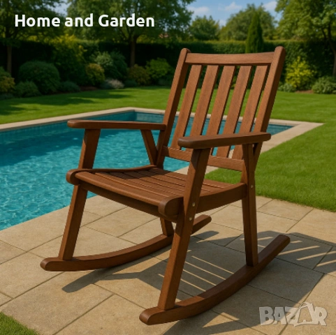 Люлеещ се стол, Muhler Meranti, снимка 3 - Столове - 53997581