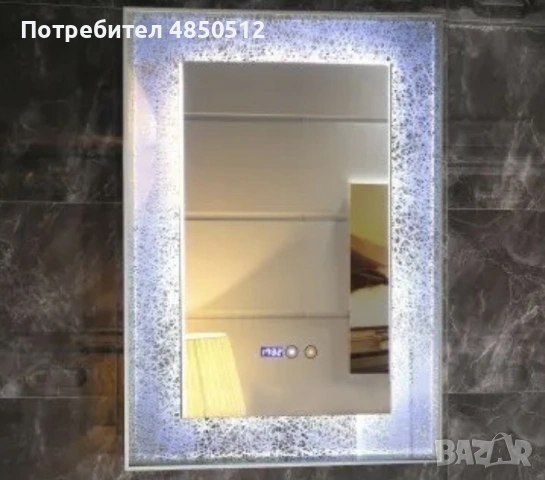 Огледало за баня с нагревател, 60x90см. 
