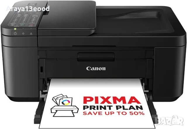 Canon PIXMA TR4750i с Wi-Fi, принтер, скенер и копир, автоматичен двустранен печат