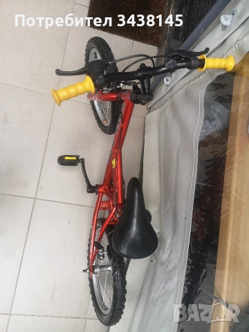 Drag Pickachy 16 детско колело с помощни колела, снимка 5 - Велосипеди - 54081850