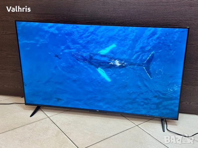 TCL LED 50" / Smart  / Google TV / 4K Ultra HD / 50P635 / КАТО НОВ!, снимка 2 - Телевизори - 54686277
