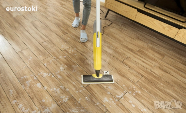 Парочистачка Karcher - SC 2 Upright EasyFix 1.513-345.0, 1600W, 0.4 l, жълта Състояние на мостра , снимка 3 - Парочистачки и Водоструйки - 54627899