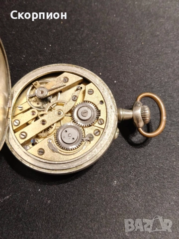 Швейцарски джобен часовник - ARGENTAN 1925г. - ПРОМОЦИЯ, снимка 10 - Джобни - 51648276