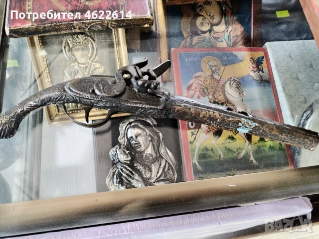 Кремъчен пищов, снимка 6 - Антикварни и старинни предмети - 54256432