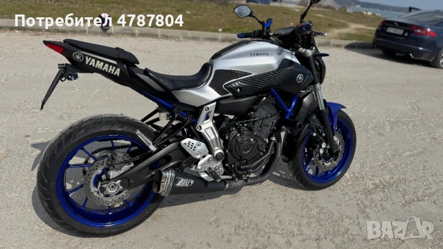 Yamaha MT07 2016 ABS, снимка 2 - Мотоциклети и мототехника - 54093432