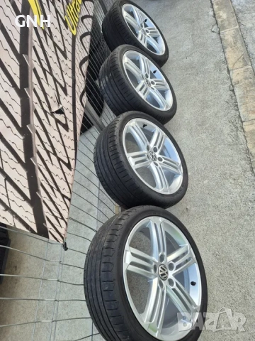 Джанти Ronal 18 цола, 5х112 , 7.5j ,et51 , 225/40/18 Vw Skoda Audi, снимка 6 - Гуми и джанти - 54484455
