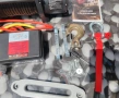 13500 LBS 12V Електрическа лебедка със синтетично въже 6 тона за 4X4 автомобил, ремарке, автовоз, снимка 6