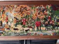 Гоблен Картинка Fox Hunt Картина, снимка 2