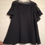 СТРАХОТНА БЛУЗА С ДАНТЕЛА 2XL, снимка 1