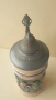 Винтидж немска халба за бира с калаен капак (Beer Stein), снимка 5