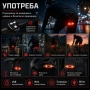 Задни светлини за велосипед мигачи LED задна светлина стоп за колело, снимка 3