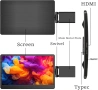 Чисто нов Преносим Монитор Naievear 11.6'' (FHD 1080p, HDMI / Type-C, Втори екран за Лаптоп, Телефон, снимка 2