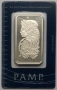 Silver Bar PAMP Lady Fortuna Minted 1oz 999 Swiss | Швейцарско Сребърно кюлче 31,1 грама проба 999, снимка 6