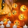 150 броя безпламъчни LED реалистични трептящи свещи, снимка 4