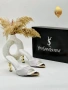 Yves Saint Laurent Нови Дамски Чехли на Ток YSL Различни Цветове , снимка 2