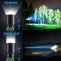 Фенерче LED Супер ярко. Презареждащо се, с 9 режима, кука за закачане и мощен магнит, водоустойчиво, снимка 12