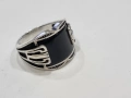 мъжки сребърен пръстен 10 гр. 925, снимка 5