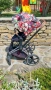 детска количка Cybex Priam Spring Blossom Dark, снимка 7