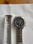 SEIKO, Мъжки кварцов часовник аналогов хронограф WR 100M син циферблат., снимка 9