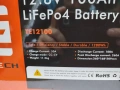 LiFePO4 акумулатор / батерия Lithtech 100Ah 12 V, снимка 8