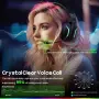 WESEARY WG1 Безжични геймърски слушалки с микрофон – 2.4GHz, Bluetooth 5.0, RGB, до 50 часа работа, снимка 4