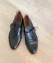 Оригинални кожени обувки BIANCO (Monk Strap) – Естествена кожа, снимка 3