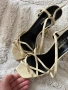 Saint Laurent Original Size 39 100% Кожа питон Жестоки обувки, снимка 3