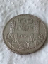 Сребърна монета 100 лева 1934 година България цар Борис трети 20469, снимка 1