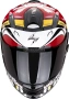 Мото Каска SCORPION EXO-491 Pirate Red ,очила,XL 61-62 см.NEW 2025 316.84 лв. / 162 €, снимка 3