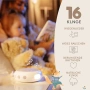 Преносима машина за бял шум и нощна лампа за бебета Sweety Fox, снимка 4