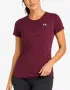 UNDER ARMOUR Tech Ssc Twist Tee Red Дамска Тениска👕Дамска Блуза С Къс Ръкав Код P2822, снимка 2
