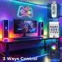 5 м RGB IC LED гъвкава лента, интелигентно приложение, синхронизация с музика, водоустойчива, снимка 7