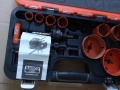BAHCO - 3834-SET-92 - Made in Sweden - ПРОФЕСИОНАЛЕН Комплект биметални SANDFLEX боркорони 16-83 mm , снимка 12