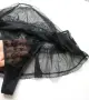 C&A Lingerie черна ефирна тюлена мини пола с вградени прашки, снимка 6