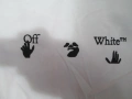 Off White маркова тениска размер XXL., снимка 2