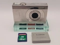 Canon IXUS 90 IS digital photo camera 10MP дигитален фотоапарат камера с батерия и мемори карта , снимка 1