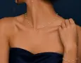 Нежен комплект колие, гривна и обеци, снимка 4