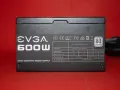 EVGA 600 W2 600W 80 Plus White Компютърно ATX захранване PC PSU 100-W2-0600-K2, снимка 4