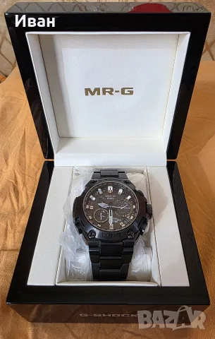 Продавам Casio G-Shock MR-G GPS Hybrid (MRG-G1000) – Като нов / Без забележка, снимка 5 - Мъжки - 55699241