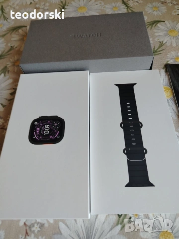 Apple Watch Ultra 3 – Перфектно състояние, 100% батерия, гаранция