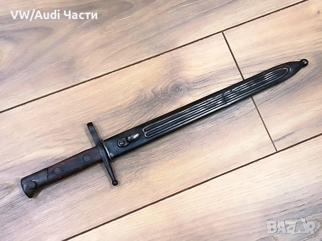 Италиански щик нож байонет Манлихер Каркано M1891, снимка 8 - Антикварни и старинни предмети - 55105651