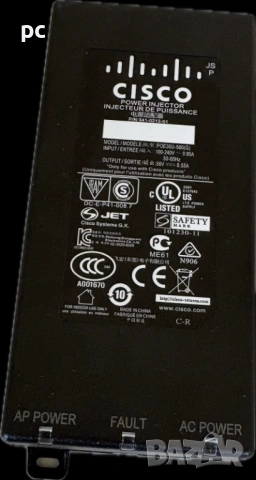 Cisco POE Adapter, снимка 2 - Суичове - 54492245