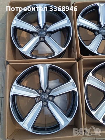 КОМПЛЕКТ НОВИ ДЖАНТИ АУДИ Audi 20" 5x112 NEW Rotor 5х112, снимка 3 - Гуми и джанти - 54782066