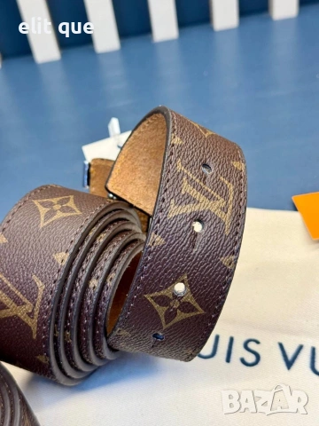 колани от естествена кожа в кутия Louis Vuitton , снимка 9 - Колани - 55237102