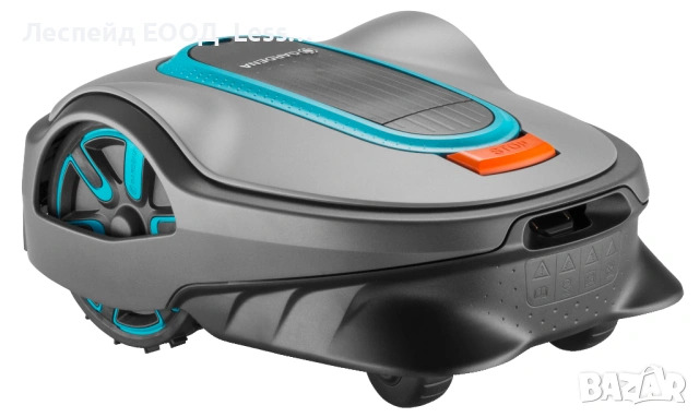 Gardena SILENO Life 1000 Роботизирана косачка за трева Батерия Черен, Син, Оранжев