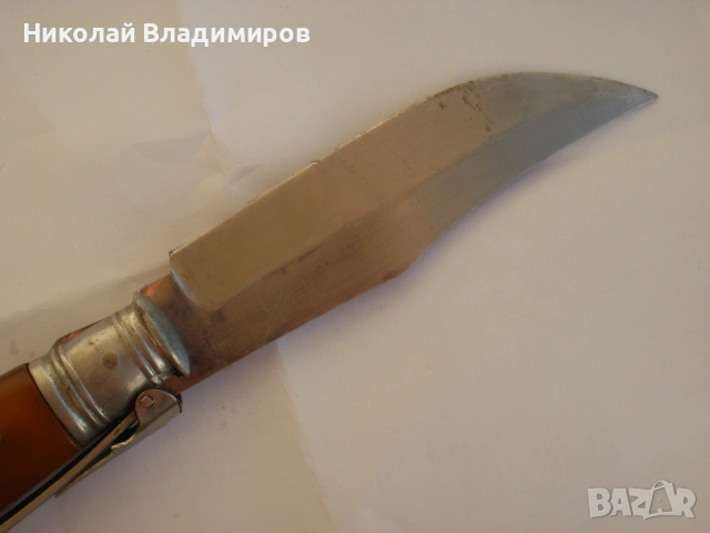 Нож стар голям оригинален Навахо Navaja джобен нож джобно ножче, снимка 11 - Ножове - 55215111