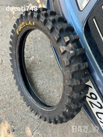 Предна и задна мотокрос гуми - 110/90/19 - 80/100/21 - Pirelli, снимка 4 - Гуми и джанти - 55532646