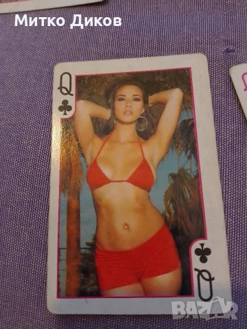 карти 52+1 Foreigner Woman винтидж, снимка 6 - Карти за игра - 55569347