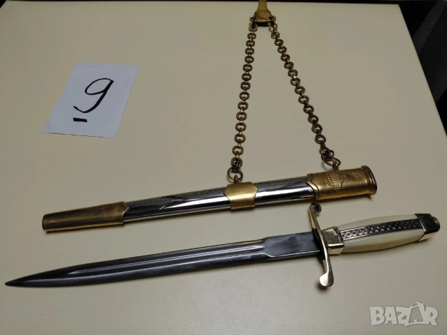 Общовойскови кортик 9 образец 1951г. , снимка 6 - Колекции - 54760970